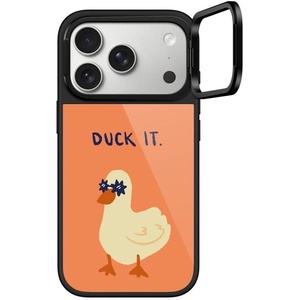 image:imageCASETiFY for iPhone 17 Pro Case  Glaze Ring Stand MagSafe Compatible  Kickstand  49 ft 1X Military Grade Drop Protection  Pastel Gradient  BlackDuck it
