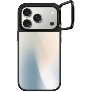image:imageCASETiFY for iPhone 17 Pro Case  Glaze Ring Stand MagSafe Compatible  Kickstand  49 ft 1X Military Grade Drop Protection  Pastel Gradient  BlackSoft Silk
