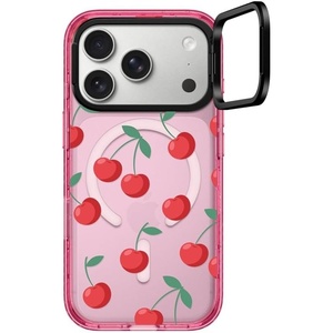 image:imageCASETiFY for iPhone 17 Pro Max Case  Impact Ring Stand MagSafe Compatible  Kickstand  66 ft 3X Military Grade Drop Protection  Clouds  PinkCherries