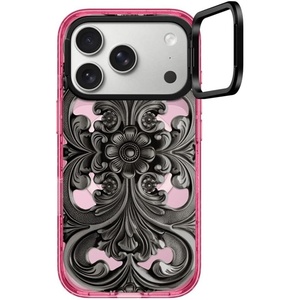 image:imageCASETiFY for iPhone 17 Pro Max Case  Impact Ring Stand MagSafe Compatible  Kickstand  66 ft 3X Military Grade Drop Protection  Clouds  PinkFrame