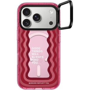 image:imageCASETiFY for iPhone 17 Pro Max Case  Impact Ring Stand MagSafe Compatible  Kickstand  66 ft 3X Military Grade Drop Protection  Clouds  PinkGood Things