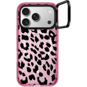 image:imageCASETiFY for iPhone 17 Pro Max Case  Impact Ring Stand MagSafe Compatible  Kickstand  66 ft 3X Military Grade Drop Protection  Clouds  PinkLacie Leopard