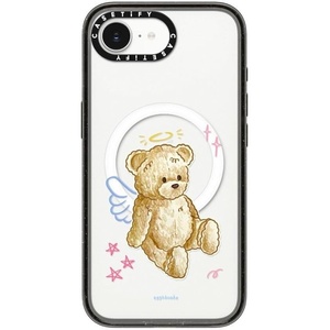 image:imageCASETiFY for iPhone 17e  16e Case  Impact Compatible with MagSafe  82 ft 4x Military Grade Drop Protection  Afternoon at Capri  BlackAngel Teddy Bear