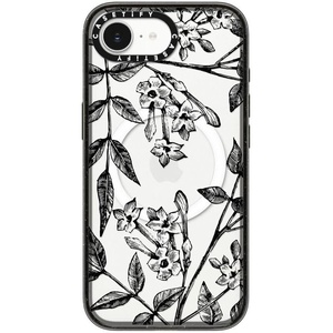 image:imageCASETiFY for iPhone 17e  16e Case  Impact Compatible with MagSafe  82 ft 4x Military Grade Drop Protection  Afternoon at Capri  BlackBotanical Jasmine