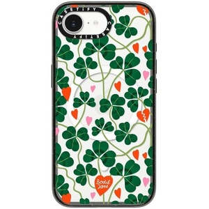 image:imageCASETiFY for iPhone 17e  16e Case  Impact Compatible with MagSafe  82 ft 4x Military Grade Drop Protection  Afternoon at Capri  BlackClover Hearts